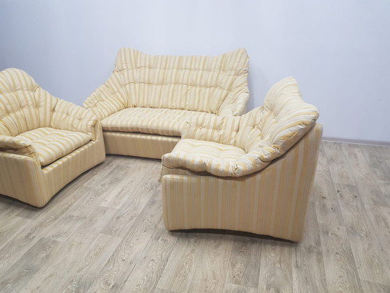 Mid-Century Modern Space Age Modular Sofa, 1960s, Set of 3 (photo 19 of 24)