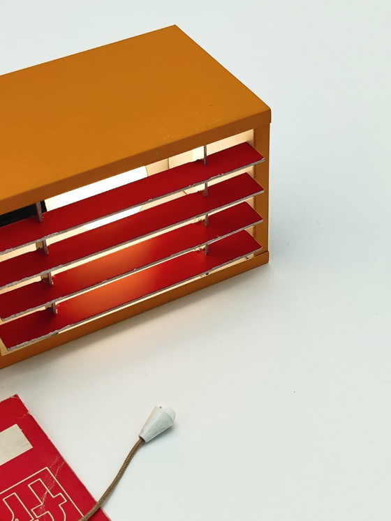 Fog & Mørup 70.1250 D Pendant lamp, orange and red, Metal, Mid Century Modern (photo 5 of 8)