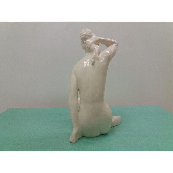 Image 1 of Vintage ceramic sculpture of a nude woman by Bohumil Kokrda, Czechoslovakia 1960