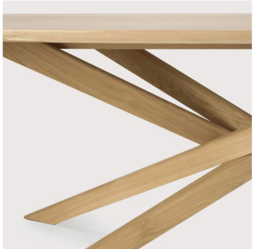 Designer dining table - Etnicraft - Mikado