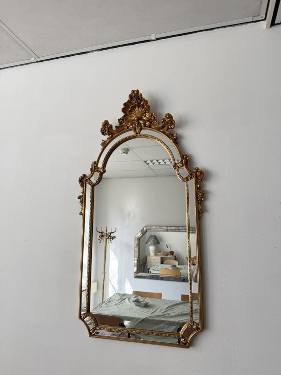 Image 1 of Deknudt Hollywood Regency spiegel 