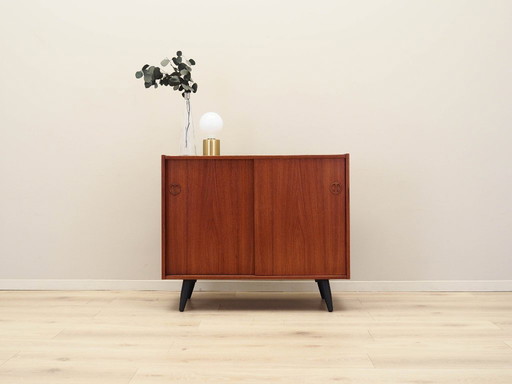 Teak cabinet, Danish design, 1970s, production: Denmark