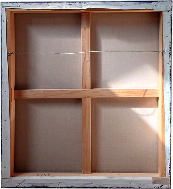 Image 1 of Pintura Original Clemens Briels: "El Intercambio de Opiniones" (2008) - ¡Firmado y Certificado!