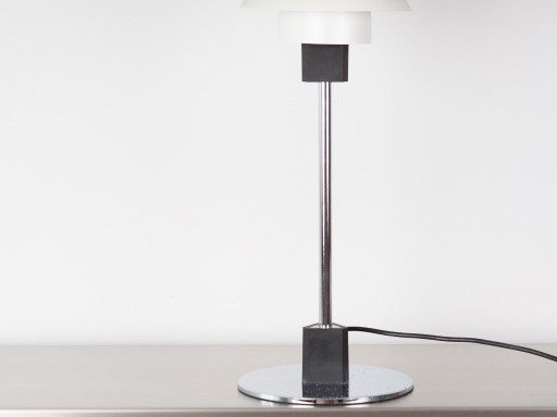 Lampada da tavolo vintage PH 4/3 danese di Poul Henningsen, Louis Poulsen, 1966 – tafellampen, Aluminium (photo 2 of 11)