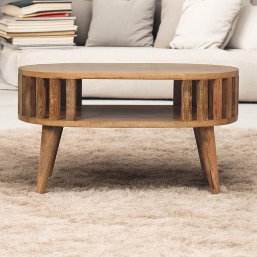 Mini Ariella Coffee Table in Solid Mango Wood