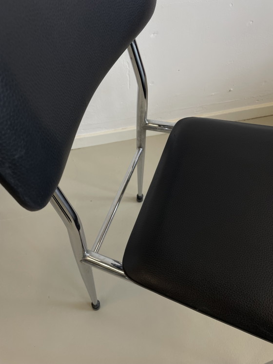 Image 1 of Set van 6 Mid-Century Modern stoelen