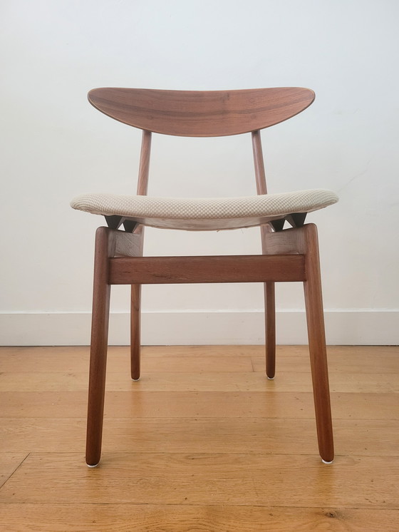 Image 1 of Vintage Danish Dining Chair in Teak 1960s.