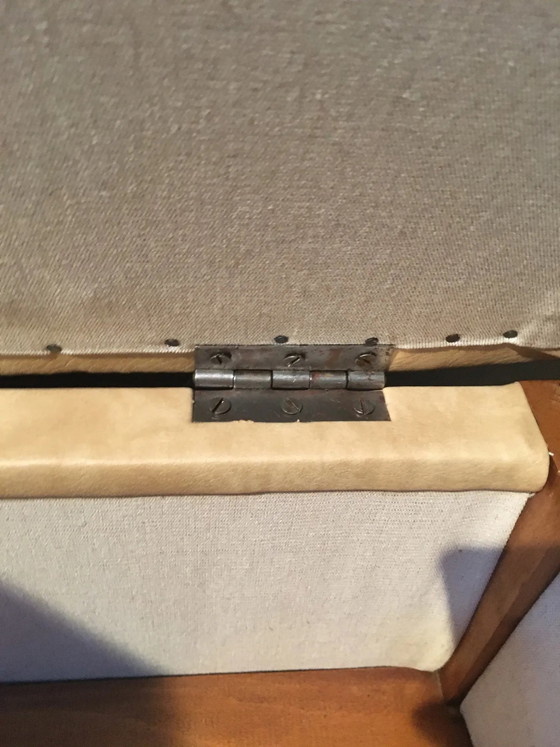 Pouf baule poggiapiedi – Poggiapiedi e pouf, Legno, Vintage (photo 8 of 10)