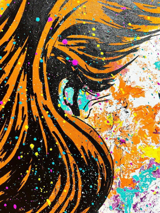 Image 1 of GONGAS - Seduction Mood XL - Artist canvas