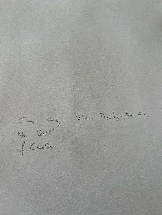 Image 1 of Inchiostro su carta bianca, 30x21cm