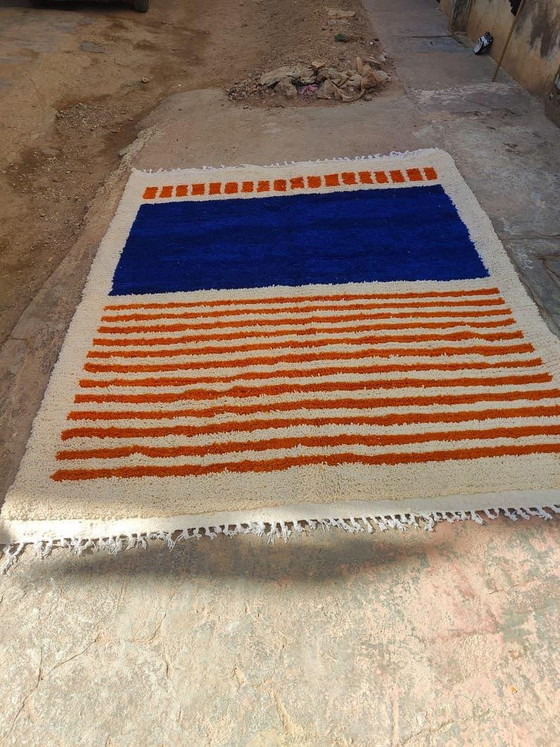 Authentiek Beni Ouraïne Berberkleed 150/250 cm – Alberto Bazzani, Vloerkleden en tapijten, Wool (photo 7 of 10)