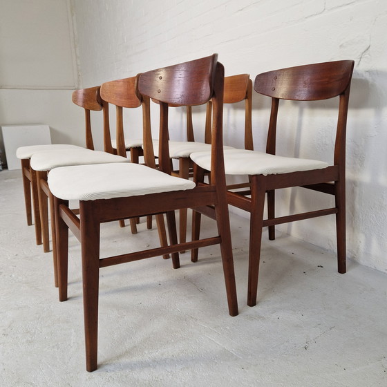 Image 1 of 6 SAX Deens design eetkamerstoelen 