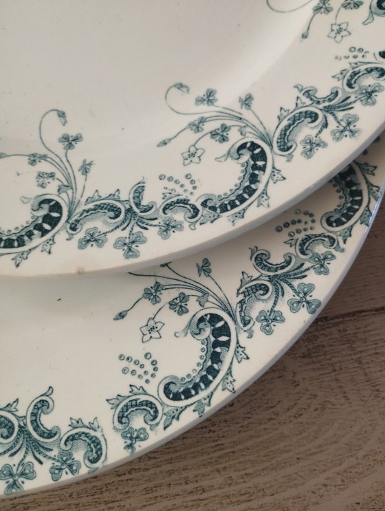 Image 1 of Vajilla de piedra de hierro "bizantina" de Saint-Amand & Hamage