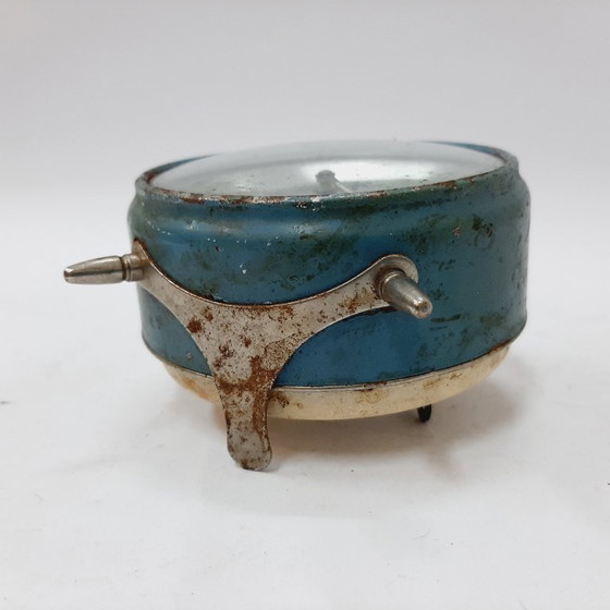 Image 1 of Mid-century mechanical alarm clock for Mera-Poltik, Poland 