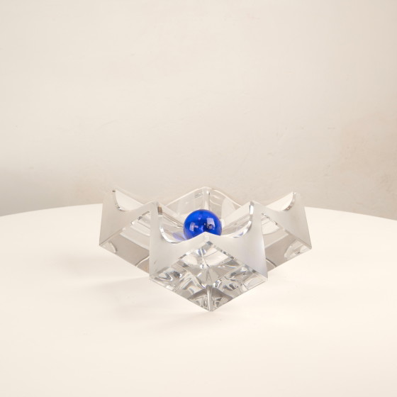 Skulpturaler Roc Vide-poche von Daum France, 1980 – Tischdekoration, Crystal (photo 10 of 26)