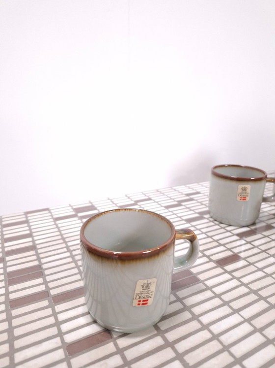 Image 1 of Juego de tazas de café de porcelana danesa Desirée Denmark, juego de 2