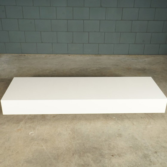 Designer wooden coffee table – white (photo 3 of 12)