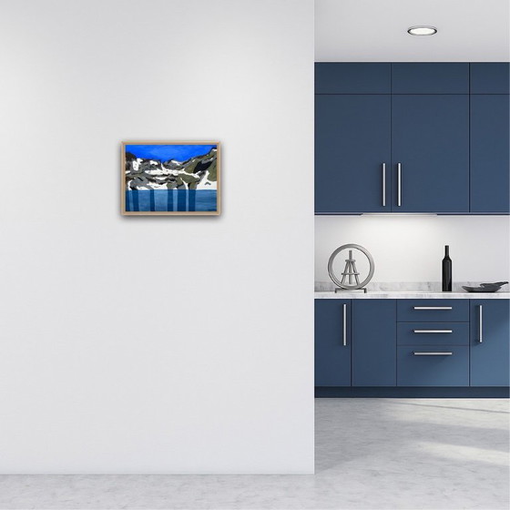 Image 1 of Gouache op 250g natuurpapier. Formaat 40x30cm.