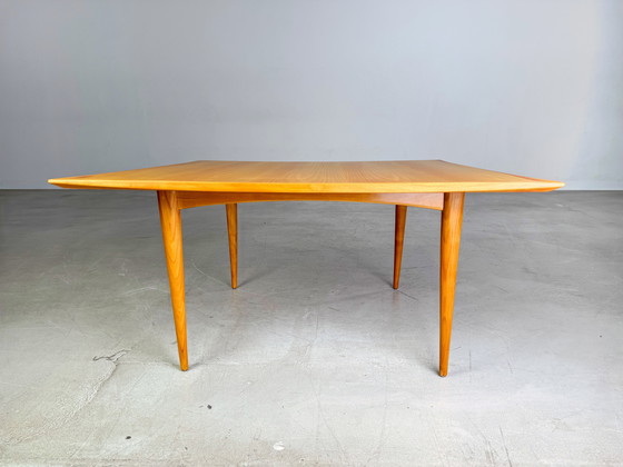 Image 1 of Originele midcentury salontafel Scandinavisch notenhout vintage 1960