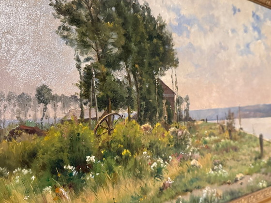 Image 1 of Mario Carl-Rosa (1853-1913) - 19th century oil painting