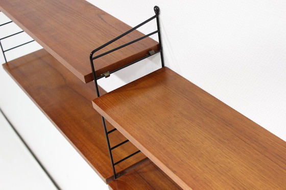 Image 1 of Come nuovo! Scaffale vintage in teak Nisse Strinning, metà secolo, anni '60-'70, n. 4