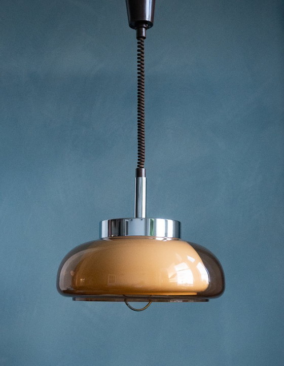 Image 1 of Suspension Herda vintage style Space Age des années 1970