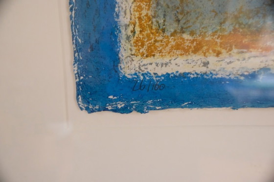 Image 1 of Hans Innemee ""The relativity of balance" | originele zeefdruk
