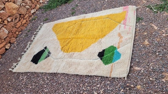 Image 1 of Traditioneller handgeknüpfter Teppich aus reiner Wolle, 2,5 x 1,5 m