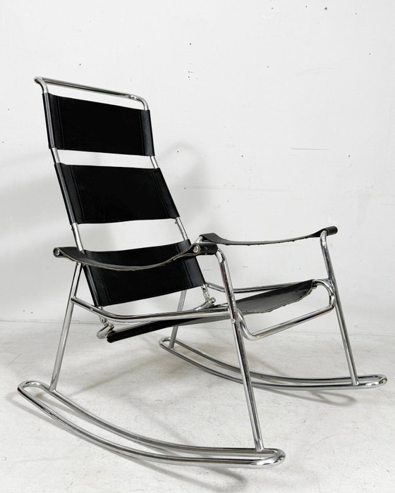 Image 1 of Mecedora de estilo Bauhaus, Francia, década de 1970.