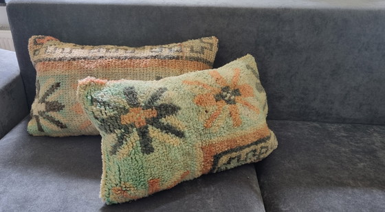 Image 1 of Marokkaanse berber kussens, vintage sierkussens 