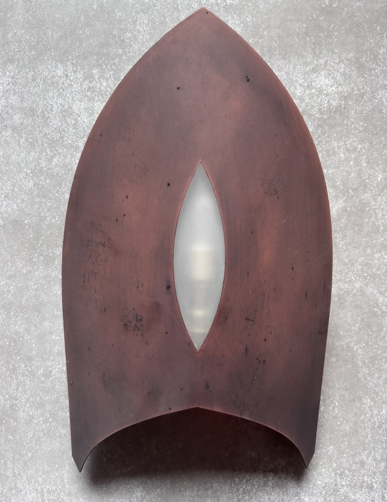 Image 1 of Lampada da parete 'Shield' di Bernd Beisse