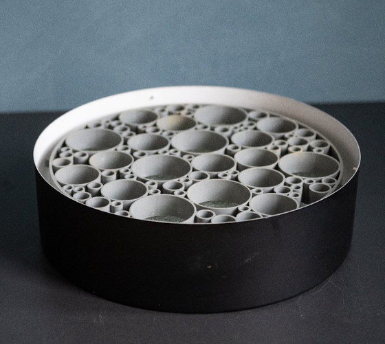 Image 1 of Raak Alliance P-1473 Gray Space Age Ceiling Lamp