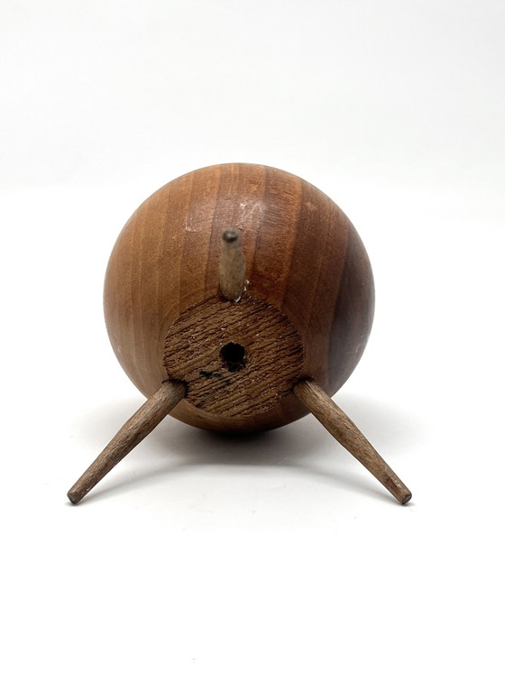 Carl Auböck Modello 4661 attribuito – Portacandele vintage in legno, Vienna circa 1955 – Auböck attr., Wood (photo 9 of 11)
