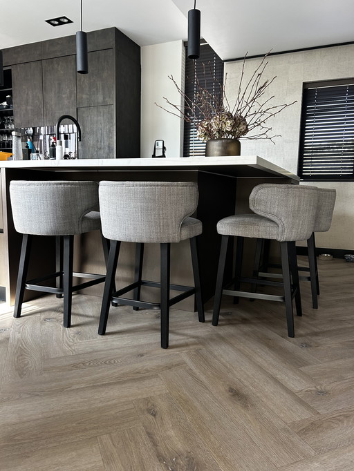 4x Dining bar stools