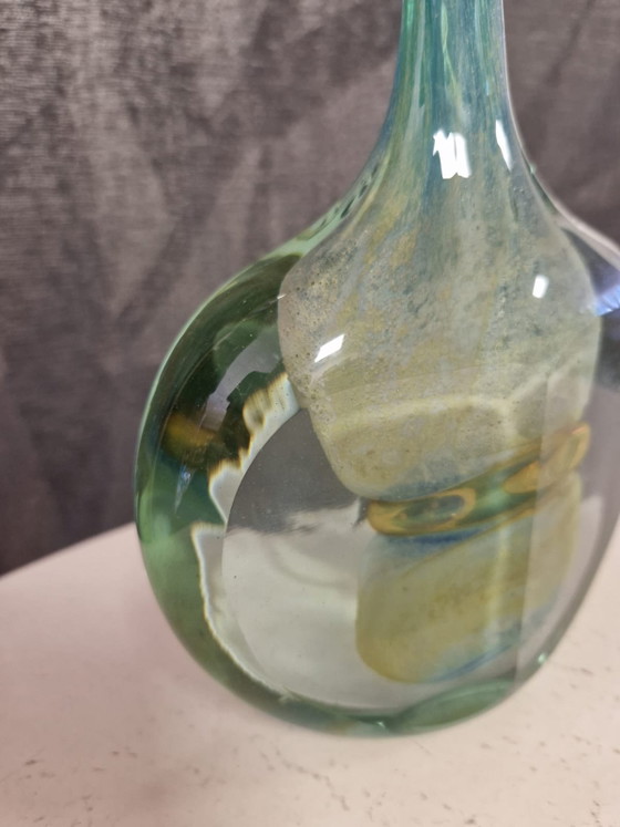 Image 1 of Vintage Mdina Vase Michael Harris