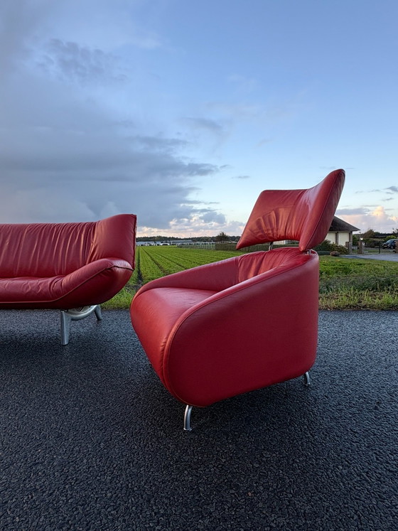 Leolux Solymi Fauteuil – Cuir, Chrome (photo 5 of 7)