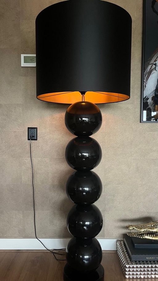 Lampada da terra Milano Stout Lighting a 5 sfere, nera, 170x60 cm. Come nuova. – vloerlampen, Ceramic