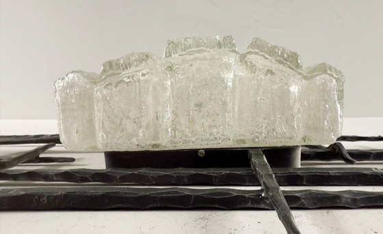 Image 1 of Sculptural brutalist wall lamp/wall light, Germany, Honsel Leuchten, 1960s