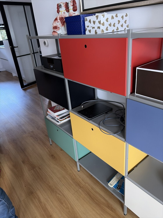 Gispen Dressoir Door Rietveld – Wandrek, Metal, Wood (photo 2 of 5)