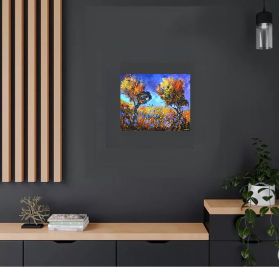 Image 1 of Zwei Bäume im Herbst