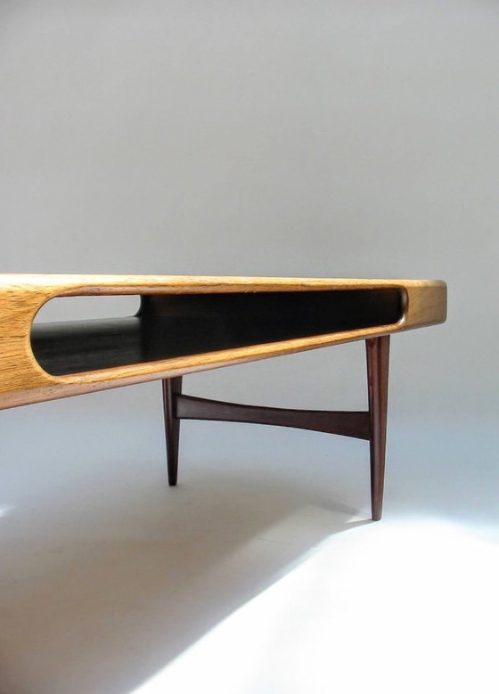 Image 1 of Seltener Johannes Andersen Couchtisch aus Palisanderholz, 1960er Jahre