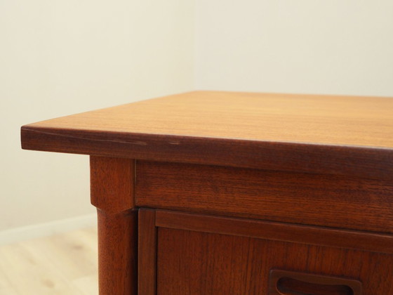 Image 1 of Escritorio de teca, diseño danés, años 70, producción: Dinamarca