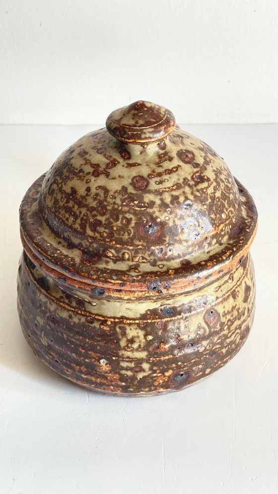 Image 1 of Pentola in gres pirite vintage