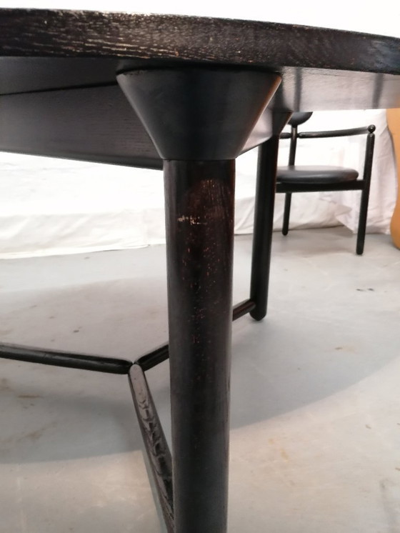 Image 1 of Ensemble de salle à manger série PAN de Rosenthal Vico Magistretti, 5 chaises + table rare