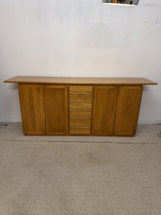 Romanutti Elm Sideboard – Italy, 1978 – High Boards, Wood (photo 5 of 11)
