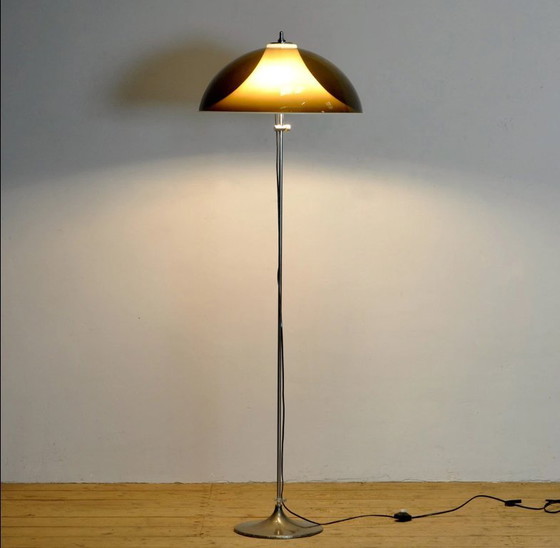 Image 1 of 1970s Scandic-style floor lamp, design: Gino Sarfatti for GEPO