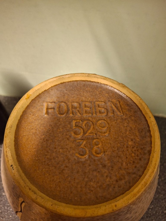 Image 1 of Vase Scheurich Allemagne de l'Ouest modèle 529/38