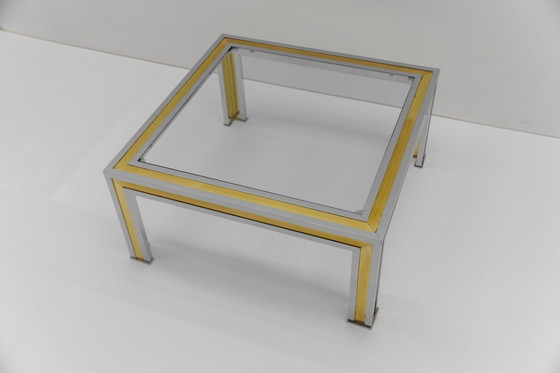 Image 1 of Square Bicolor Coffee Table, 1970s