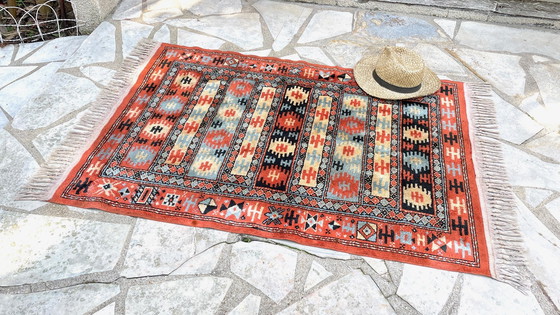 Image 1 of Vintage silk and cotton rugs