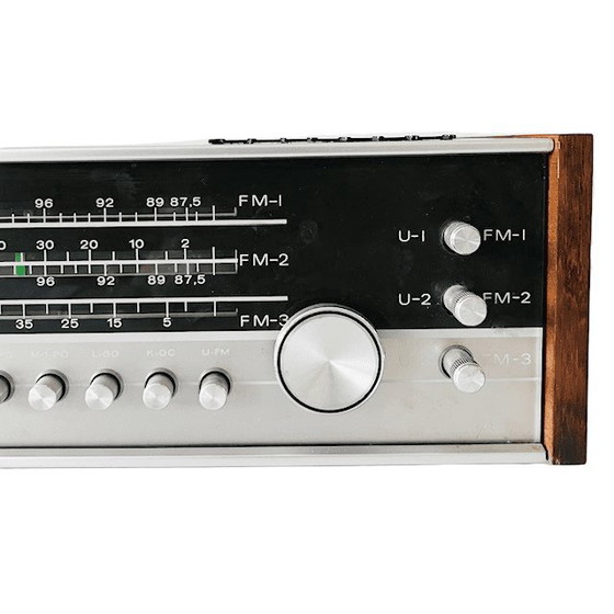 Image 1 of Ricevitore stereo vintage di metà secolo Aristona SA5910 Philips 22RH781 teak anni '70